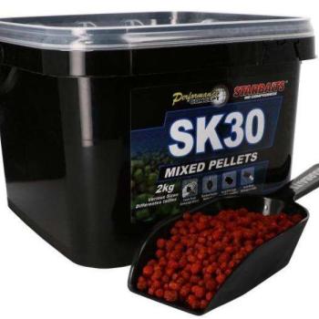 Starbaits sk30 pellet mix 2kg, etető pellet kép