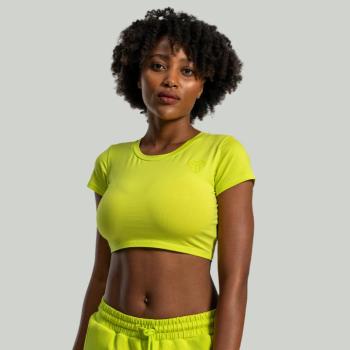 STRIX Essential női crop top Chartreuse kép