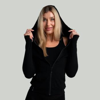 STRIX MERINO I Zip Up Hoodie női pulóver Black kép