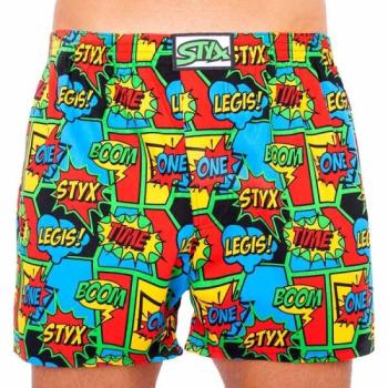 Styx MEN'S BOXERS SHORTS CLASSIC RUBBER Férfi alsó, mix, méret kép