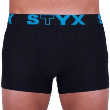 Styx MEN'S BOXERS SPORTS RUBBER Férfi boxeralsó, fekete, méret kép