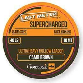 Supercharged hollow leader 7m 50lbs camo brown kép