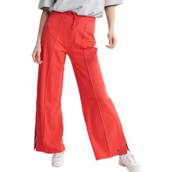 Superdry EDIT WIDE LEG JOGGER Női nadrág, piros, méret kép