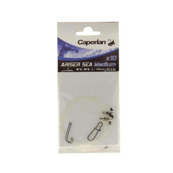Surfcasting előke szett Ariser Medium (n°4 x 5+n°6 x5 horog) Caperlan kép