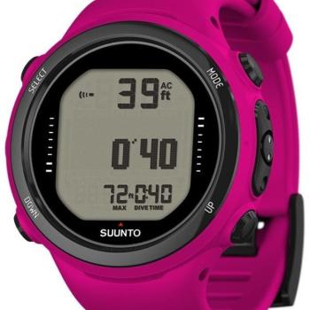 SUUNTO D4i NOVO + USB, rózsaszín kép