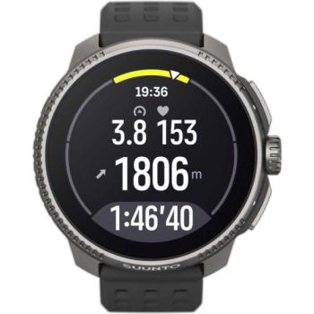 Suunto RACE TITANIUM CHARCOAL Multisport karóra, fekete, méret kép