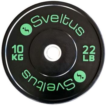 SVELTUS TRAINING OLYMPIC DISC 10 kg x 50 mm Súlyzótárcsa, fekete, méret kép