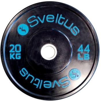 SVELTUS TRAINING OLYMPIC DISC 20 kg x 50 mm Súlyzótárcsa, fekete, méret kép