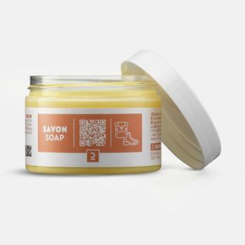 Szilárd glicerines szappan bőrcipőkhöz és bőrfelszerelésekhez, 150 ml Decathlon kép