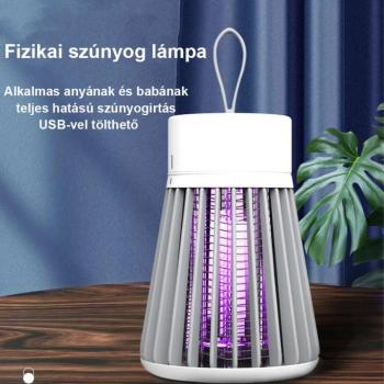 Szúnyogcsapda beltéri - Szúnyogölő - Szúnyogzáró USB UV-energiáva... kép