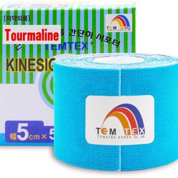 Temtex Tourmaline kék 5 cm-es kineziológiai szalag kép