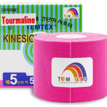 Temtex Tourmaline pink 5 cm-es kineziológiai szalag kép