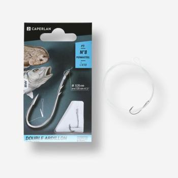 Tengeri horog, előkötött, lapkás - SN Double Barbe Caperlan kép