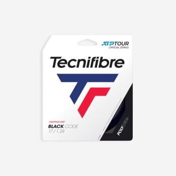 Teniszhúr Black Code, 1,24 mm, monofilament, fekete Tecnifibre kép