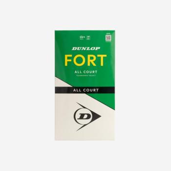 Teniszlabda Fort All Court Control, bármilyen pályaborításra, 2x4 db, sárga Dunlop kép