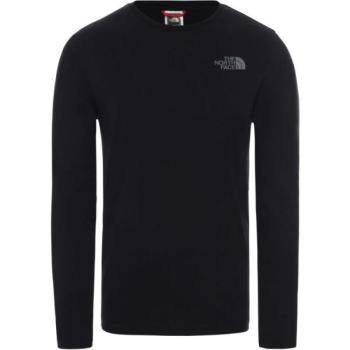 The North Face L/S EASY TEE DEEP M Férfi póló, fekete, méret kép