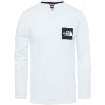 The North Face L/S FINE TEE Férfi felső, fehér, méret kép