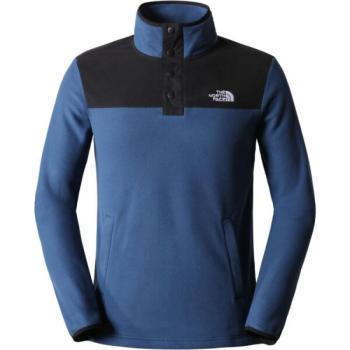 The North Face M HOMESAFE SNAP NECK FLEECE PULLOVER Férfi fleece pulóver, kék, méret kép