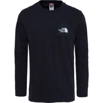 The North Face M L/S FINE TEE Férfi felső, fekete, méret kép