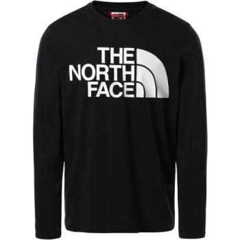 The North Face M STANDARD LS TEE Férfi hosszú ujjú felső, fekete, méret kép