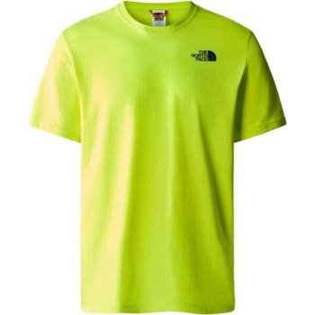 The North Face RED BOX TEE Rövid ujjú férfi póló, fényvisszaverő neon, méret kép