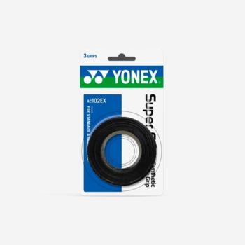 Tollasütő fedőgrip AC102, 3 db/csomag, fekete Yonex kép