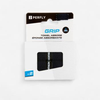 Tollasütő grip TOWEL 2 db, fekete Perfly kép