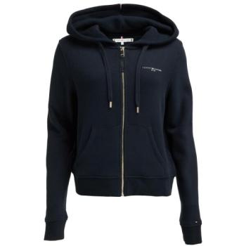 Tommy Hilfiger 1985 REG MINI CORP ZIP HOODIE Női pulóver, sötétkék, méret kép