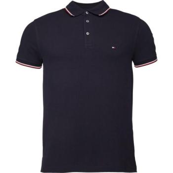 Tommy Hilfiger 1985 RWB TIPPED SLIM POLO Férfi póló, sötétkék, méret kép