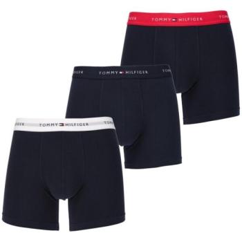 Tommy Hilfiger 3P BOXER BRIEF WB Férfi alsónemű, sötétkék, méret kép