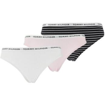 Tommy Hilfiger 3P THONG Női tanga alsó, fehér, méret kép