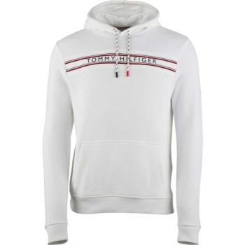 Tommy Hilfiger CLASSIC-HWK OH HOODIE Férfi pulóver, fehér, méret kép