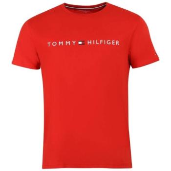 Tommy Hilfiger CN SS TEE LOGO Férfi póló, piros, méret kép