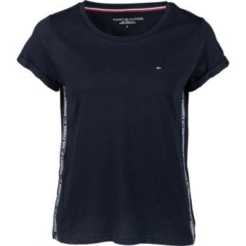 Tommy Hilfiger CN TEE SS Női póló, sötétkék, méret kép