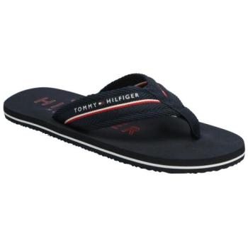 Tommy Hilfiger CORPORATE BEACH SANDAL Férfi flip-flop papucs, sötétkék, méret kép