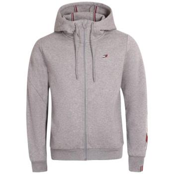 Tommy Hilfiger ESSENTIALS FZ HOODY Férfi pulóver, szürke, méret kép