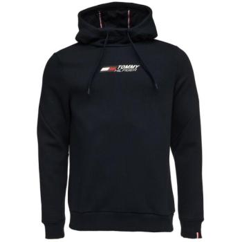 Tommy Hilfiger ESSENTIALS HOODY Férfi pulóver, fekete, méret kép