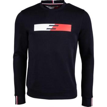 Tommy Hilfiger GRAPHIC CREW Férfi pulóver, sötétkék, méret kép