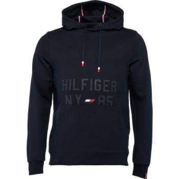 Tommy Hilfiger GRAPHIC HOODY Férfi sportpulóver, sötétkék, méret kép