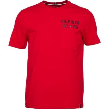 Tommy Hilfiger GRAPHIC S/S TEE Férfi póló, piros, méret kép