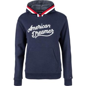 Tommy Hilfiger HOODIE Női pulóver, sötétkék, méret kép