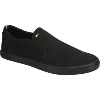 Tommy Hilfiger ICONIC SLIP ON SNEAKER Férfi slip-on cipő, fekete, méret kép