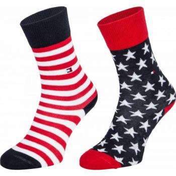 Tommy Hilfiger KIDS SOCK 2P STARS AND STRIPES Gyerek zokni, sötétkék, méret kép