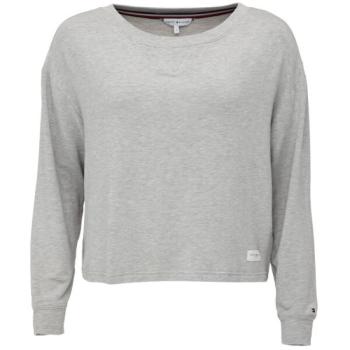 Tommy Hilfiger LS TOP BOAT NECK Női felső, szürke, méret kép