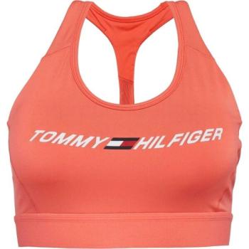 Tommy Hilfiger MID INTENSITY GRAPHIC RACER BRA Női sportmelltartó, lazac, méret kép