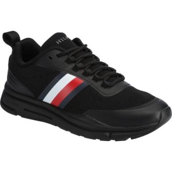 Tommy Hilfiger MODERN RUNNER STRIPES KNIT Férfi teniszcipő, fekete, méret kép