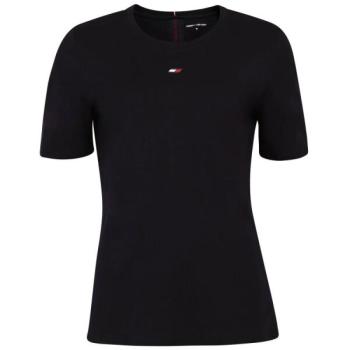 Tommy Hilfiger REGULAR TOMMY TAPE TEE Női póló, sötétkék, méret kép