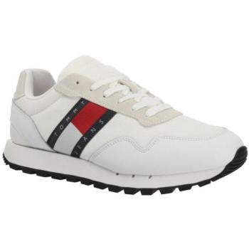 Tommy Hilfiger RETRO LEATHER TJM RUNNER Férfi szabadidőcipő, fehér, méret kép