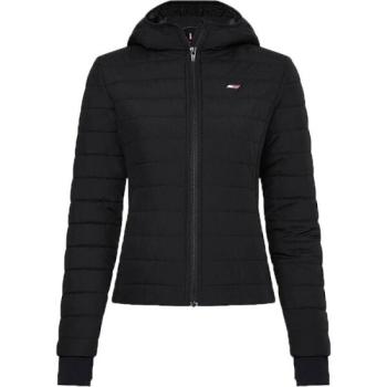 Tommy Hilfiger SLIM SORONA PADDED HOOD JACKET Női átmeneti kabát, fekete, méret kép