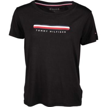 Tommy Hilfiger SS TEE Női póló, fekete, méret kép